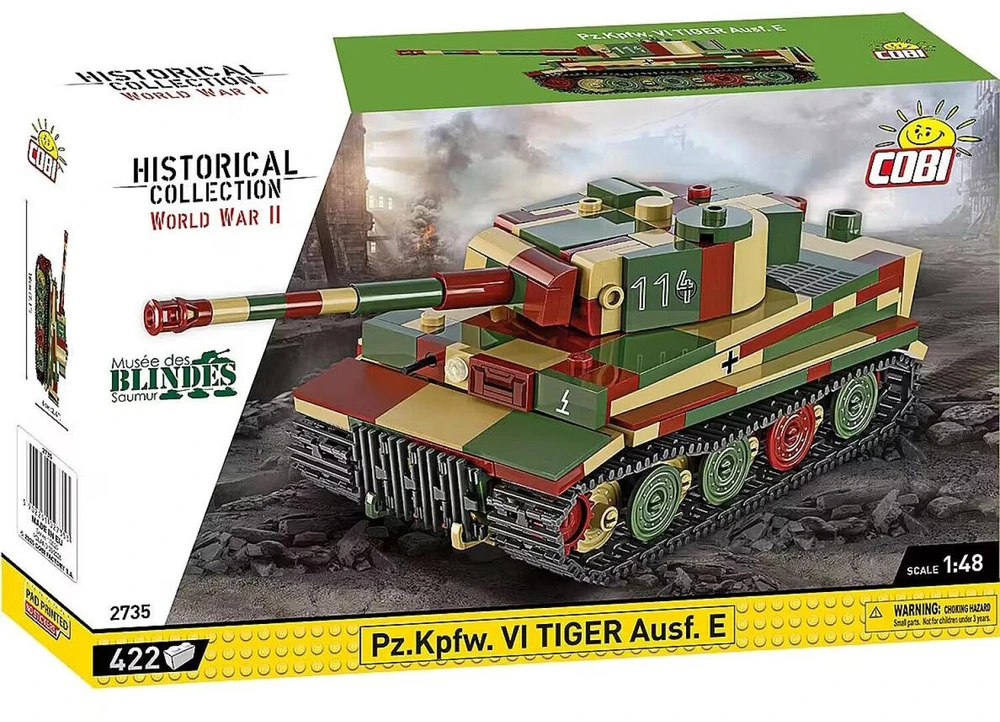 Cobi Klocki Pz.Kpfw. VI Tiger Ausf.E