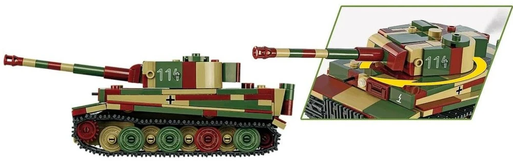 Cobi Klocki Pz.Kpfw. VI Tiger Ausf.E