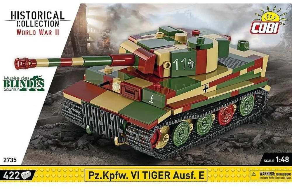 Cobi Klocki Pz.Kpfw. VI Tiger Ausf.E