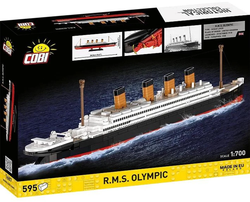 Cobi Klocki RMS Olympic 595 blokai