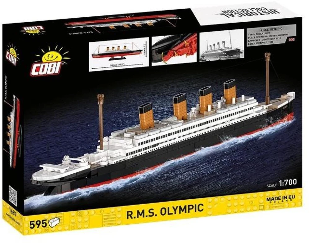 Cobi Klocki RMS Olympic 595 blokai