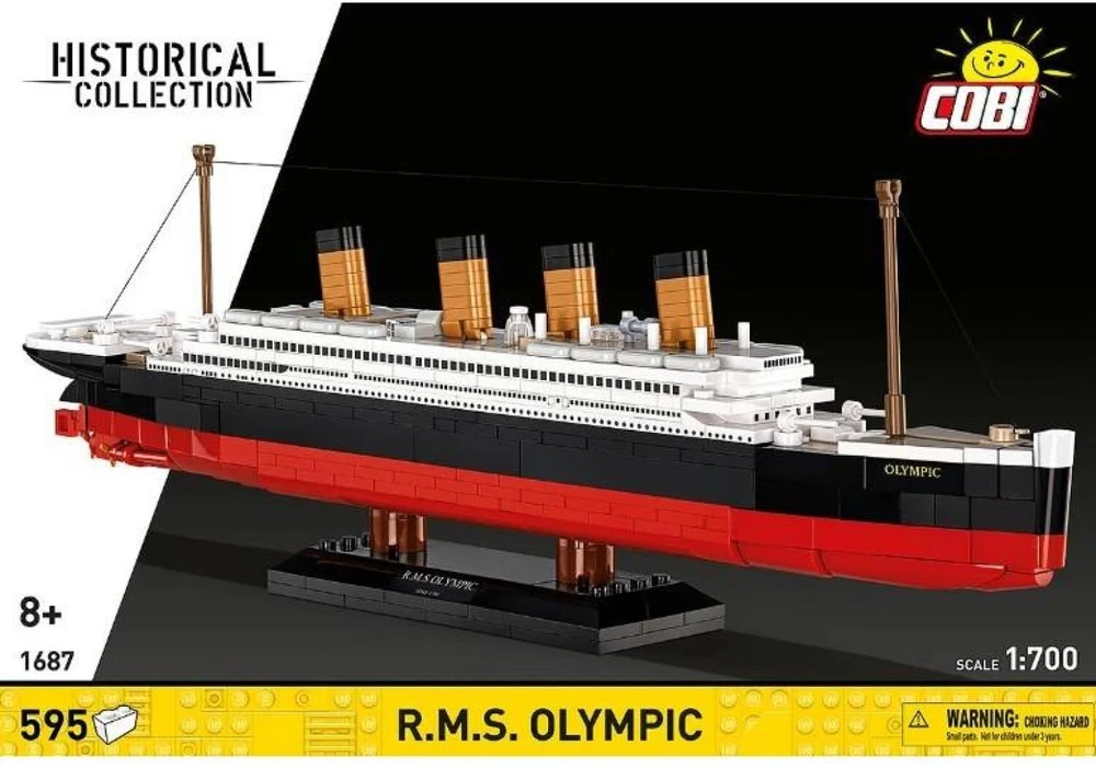 Cobi Klocki RMS Olympic 595 blokai