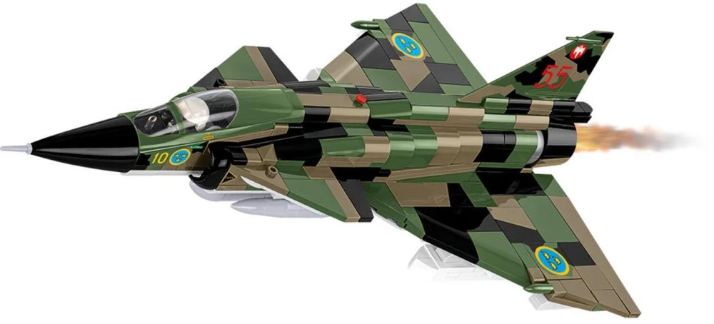 Cobi Klocki „Saab AJS 37 Viggen 911“ blokai