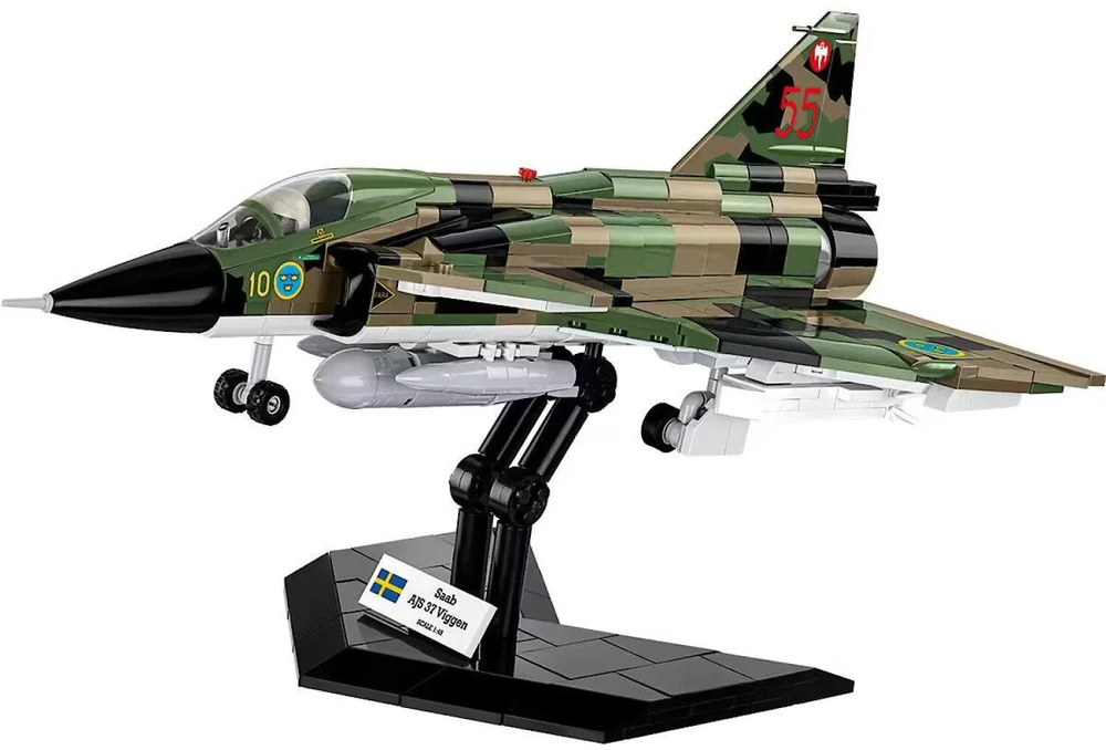 Cobi Klocki „Saab AJS 37 Viggen 911“ blokai