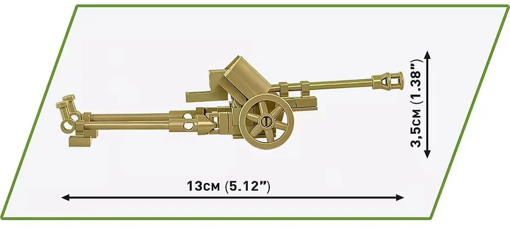 Cobi Konstruktorius Sd.Kfz. Marder III, 486 detali