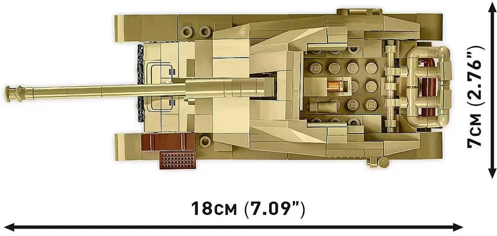 Cobi Konstruktorius Sd.Kfz. Marder III, 486 detali