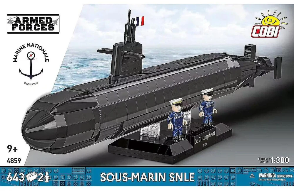 Cobi Klocki sous-marin snle 643 klocki