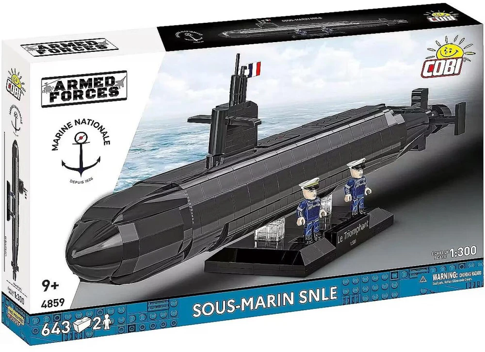 Cobi Klocki sous-marin snle 643 klocki
