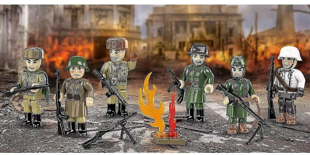 Cobi Klocki Stalingrado mūšis blokuoja 76 blokus