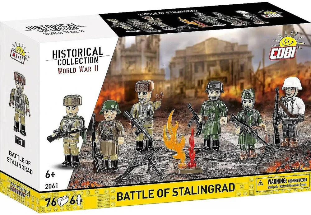 Cobi Klocki Stalingrado mūšis blokuoja 76 blokus