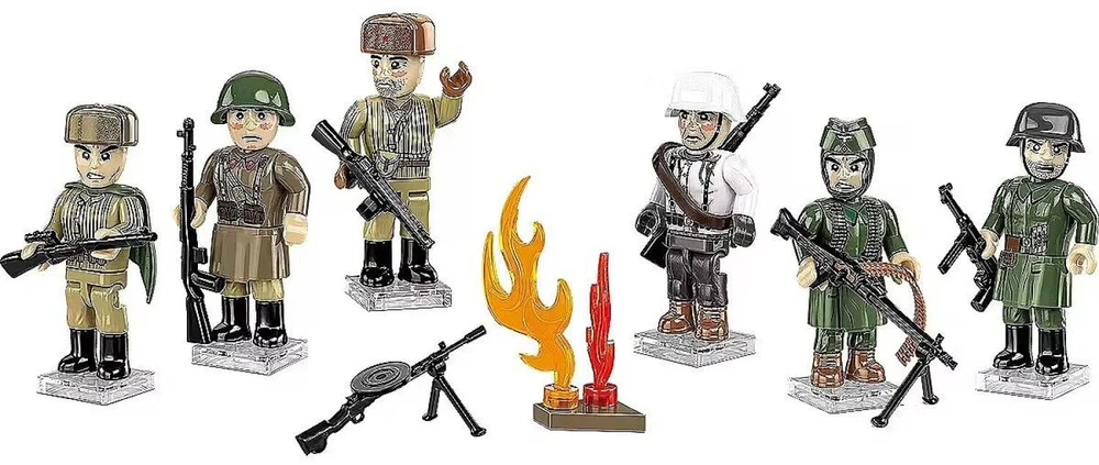 Cobi Klocki Stalingrado mūšis blokuoja 76 blokus