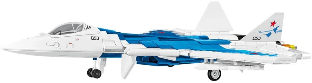 Cobi Klocki Su-57 „Felon“ konstravimo kaladėlės, 928 vnt.