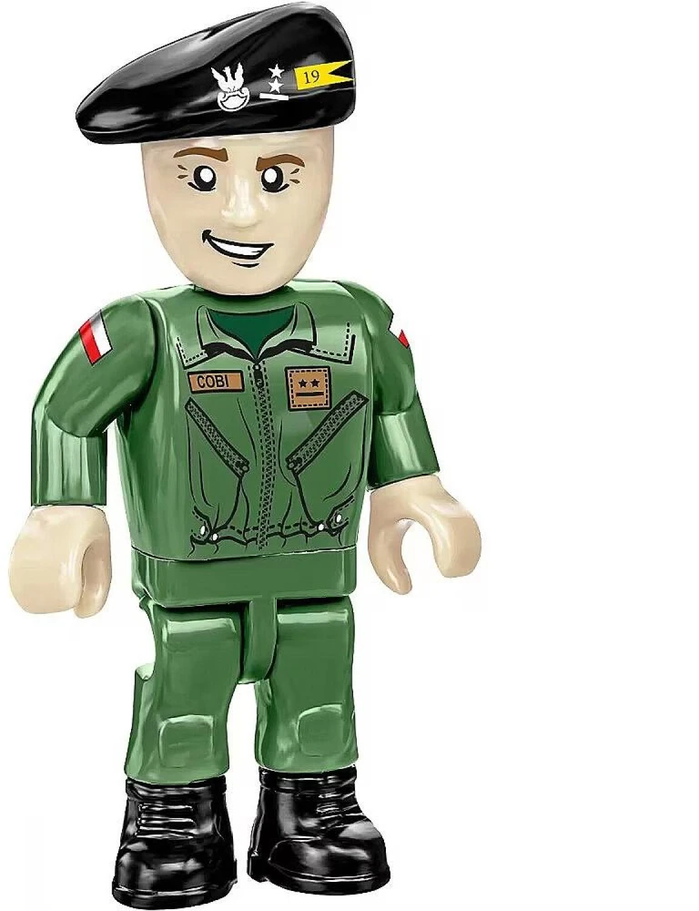 COBI 2624 Ginkluotųjų pajėgų T-72M1R tankas (PL/UA) 724 blokai
