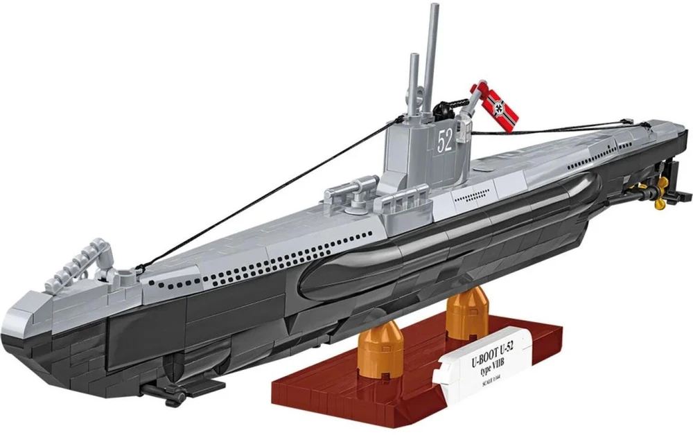 Cobi Klocki Povandeninio laivo U-52 konstrukciniai kaladėlės, 474 dalys