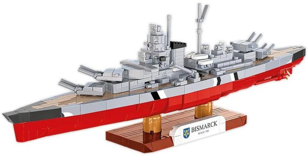 Cobi Klocki Karinis laivas „Bismarck“ 590 blokų