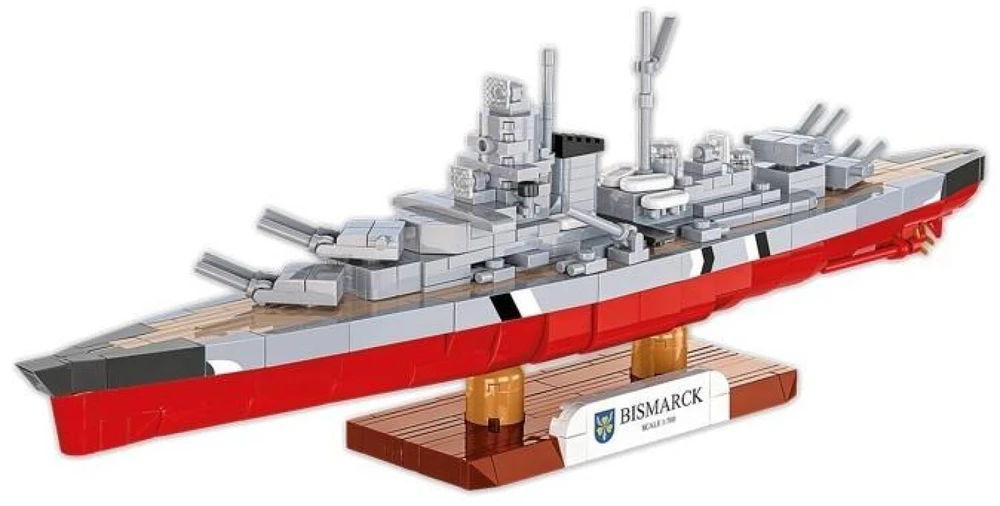Cobi Klocki Karinis laivas „Bismarck“ 590 blokų