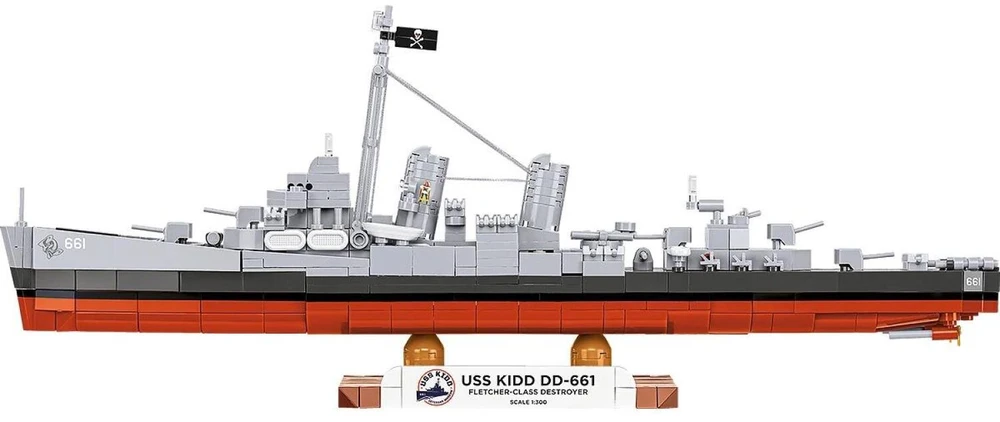 Cobi Klocki uss kidd dd-661