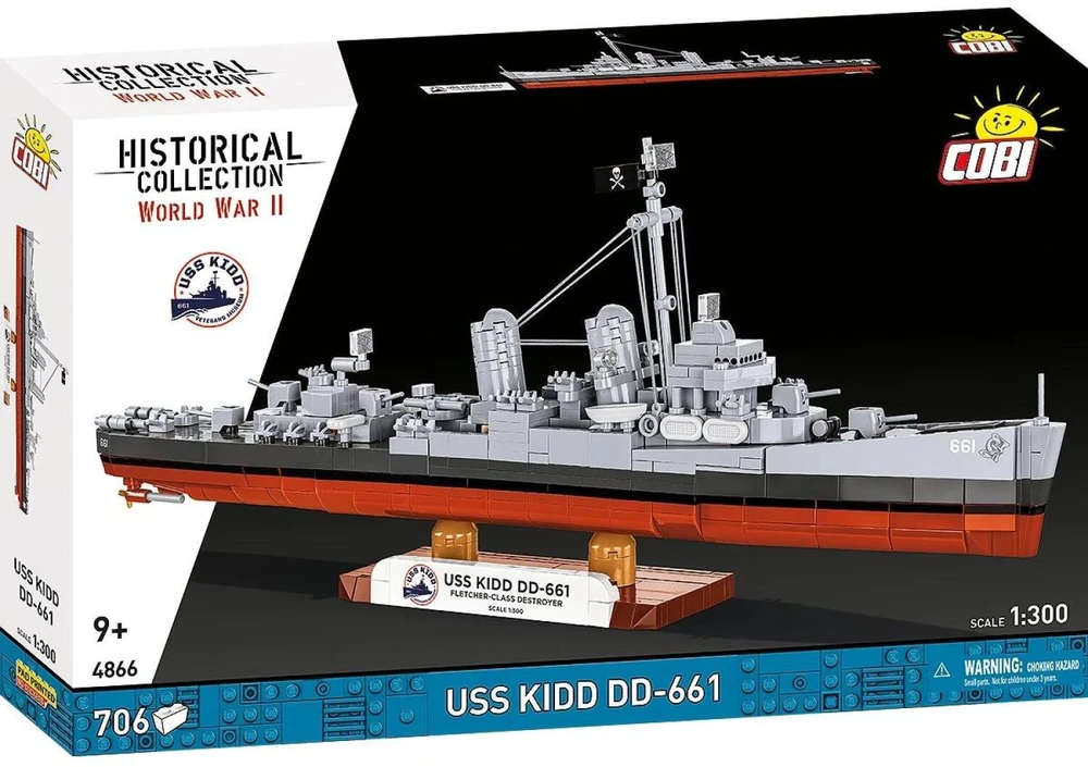 Cobi Klocki uss kidd dd-661
