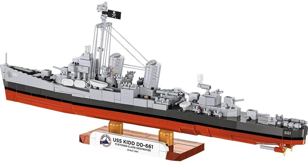 Cobi Klocki uss kidd dd-661