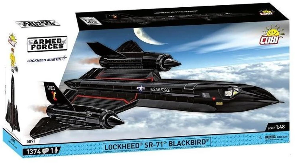 Cobi Klocki „Lockheed SR-71“ lėktuvo blokai – 1374 vnt.