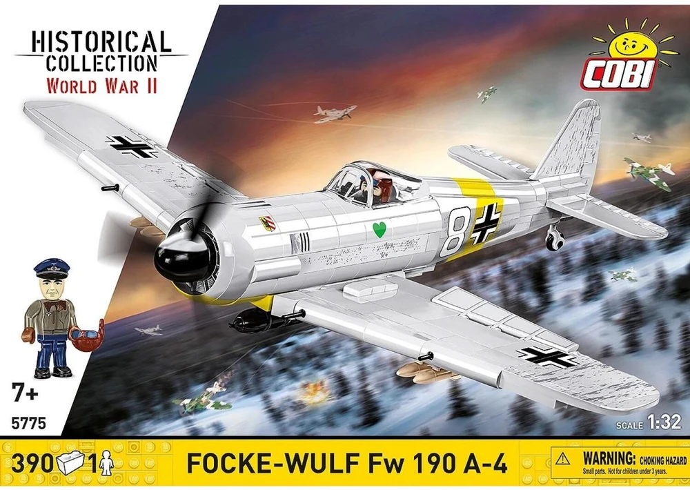 Cobi Konstruktoriaus kaladėlės Focke-Wulf FW 190 A-4