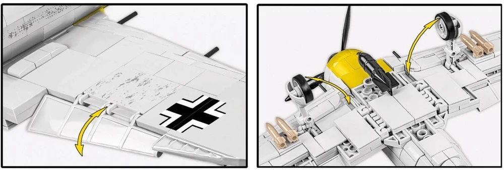 Cobi Konstruktoriaus kaladėlės Focke-Wulf FW 190 A-4