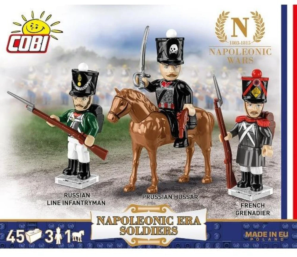 Cobi Klocki figurki napoleonic era soldiers