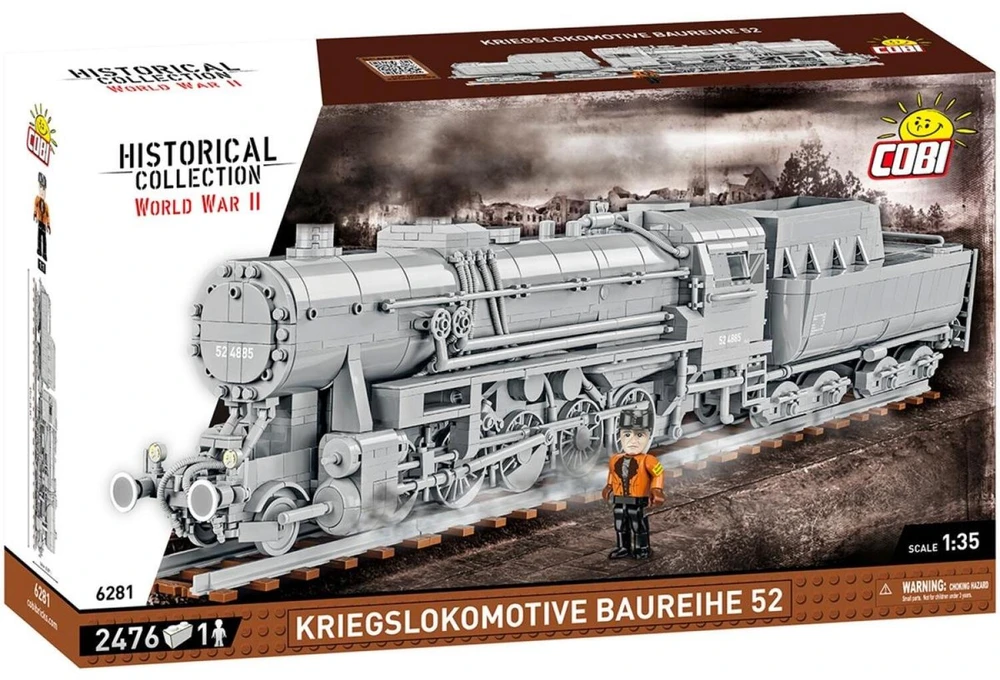 Cobi Klocki Kriegslokomotive Baureihe 52