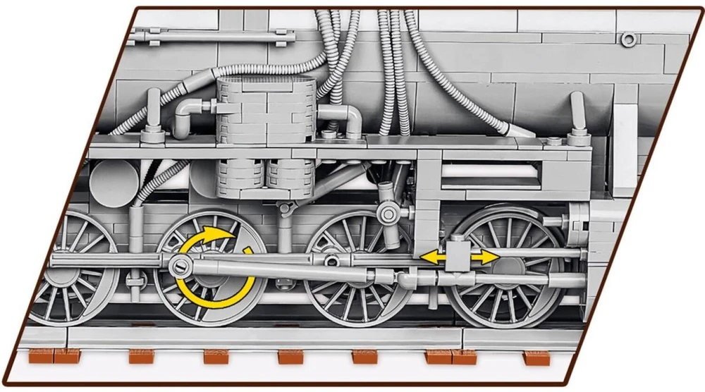 Cobi Klocki Kriegslokomotive Baureihe 52