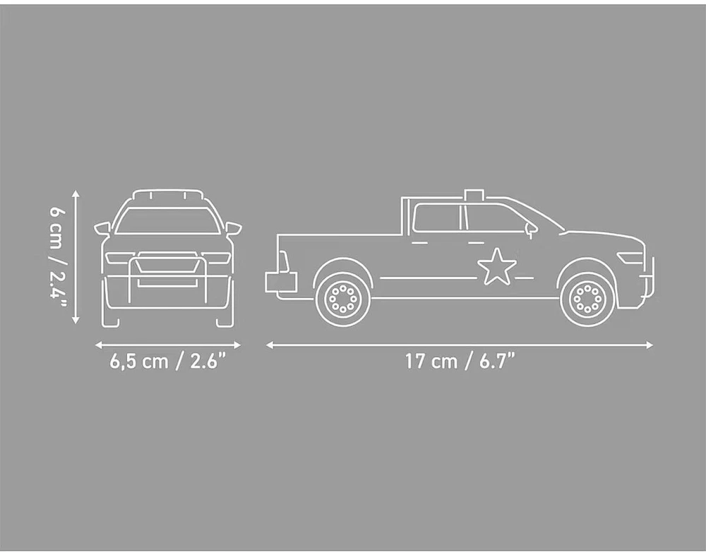 COBI RAM 1500 Sheriff 211 dalių 24658