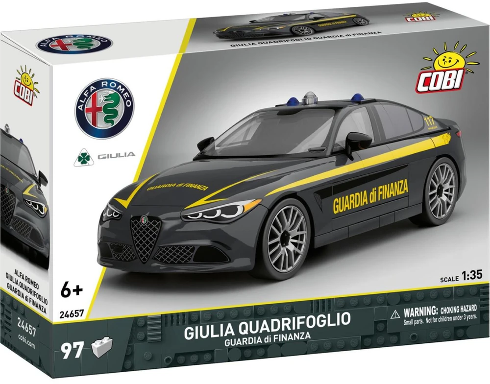 COBI Alfa Romeo Giulia Quardr.Guardia 97kl 24657