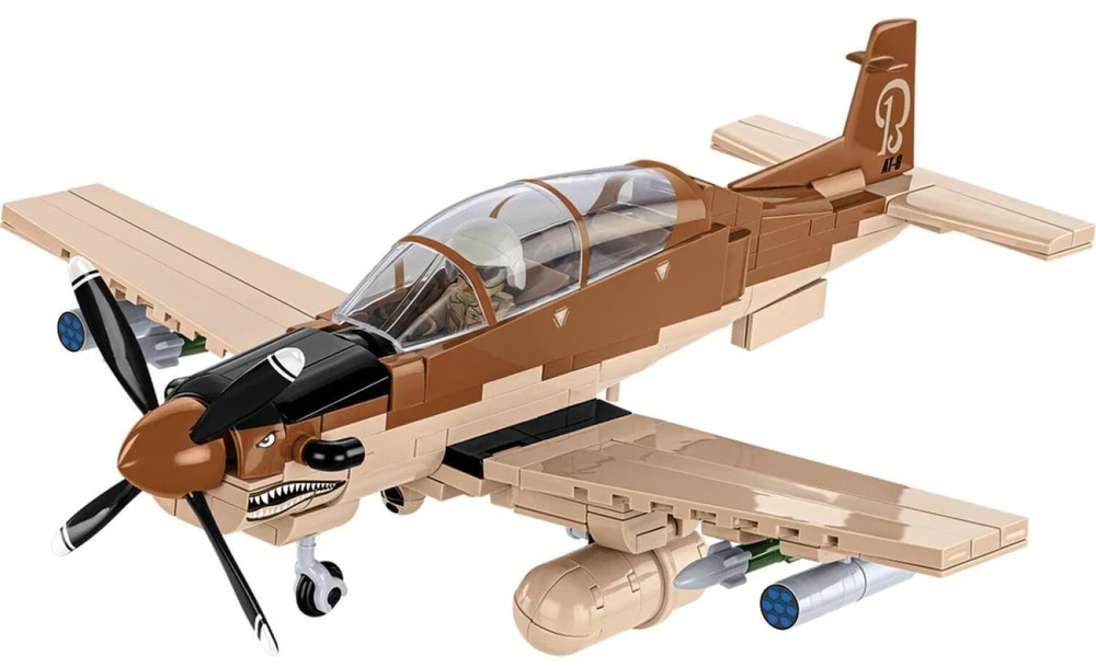 Cobi Konstravimo rinkinys AT-6 Wolverine, 263 dalys
