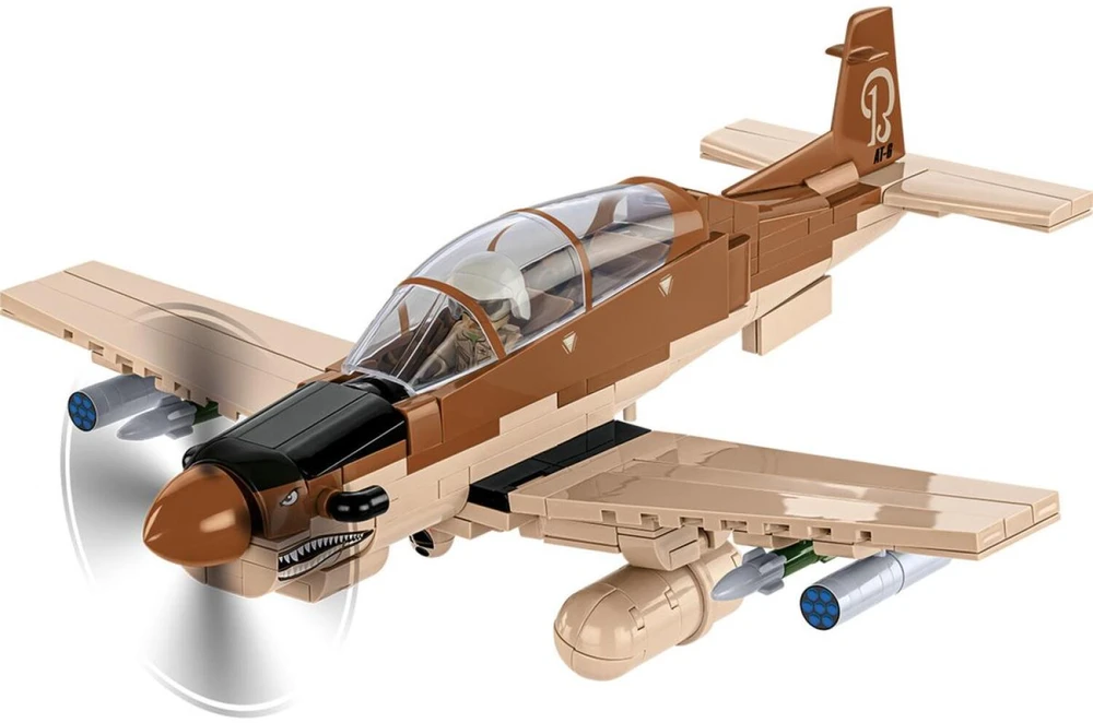Cobi Konstravimo rinkinys AT-6 Wolverine, 263 dalys