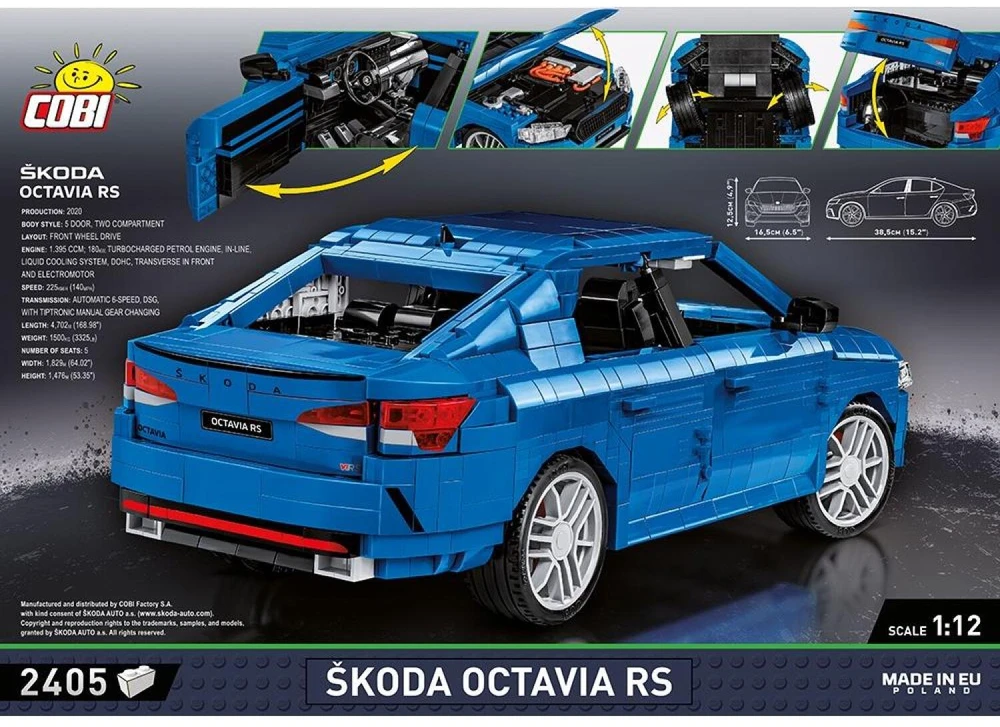 Cobi Klocki Skoda Octavia RS