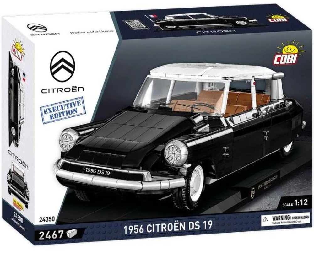 Cobi COBI 1956 Citroen DS 19 Executive Edition, statybinis žaislas
