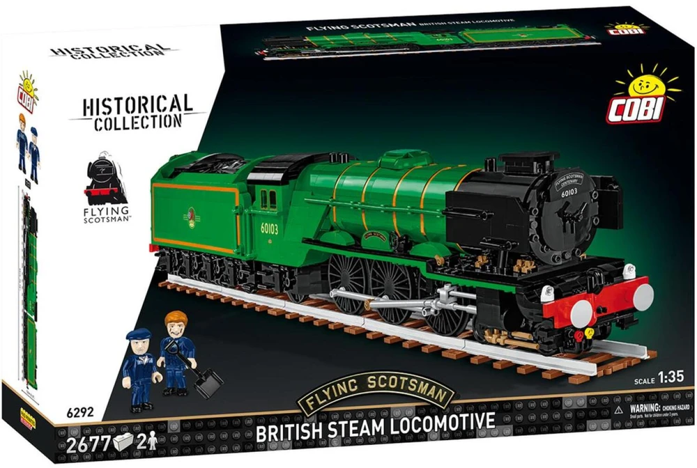 Cobi „Flying Scotsman BSL“ lokomotyvų blokai