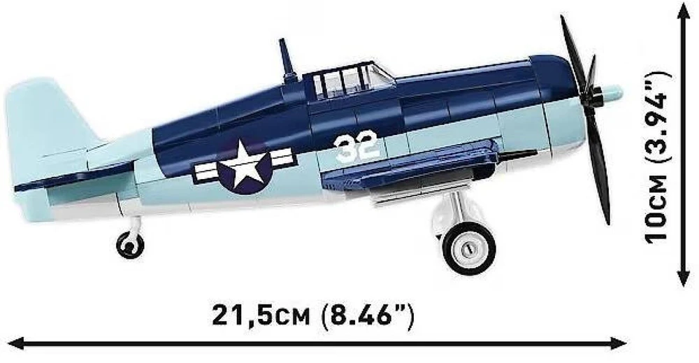 COBI HC WWII Grumman F6F Hellcat 235kl 5883