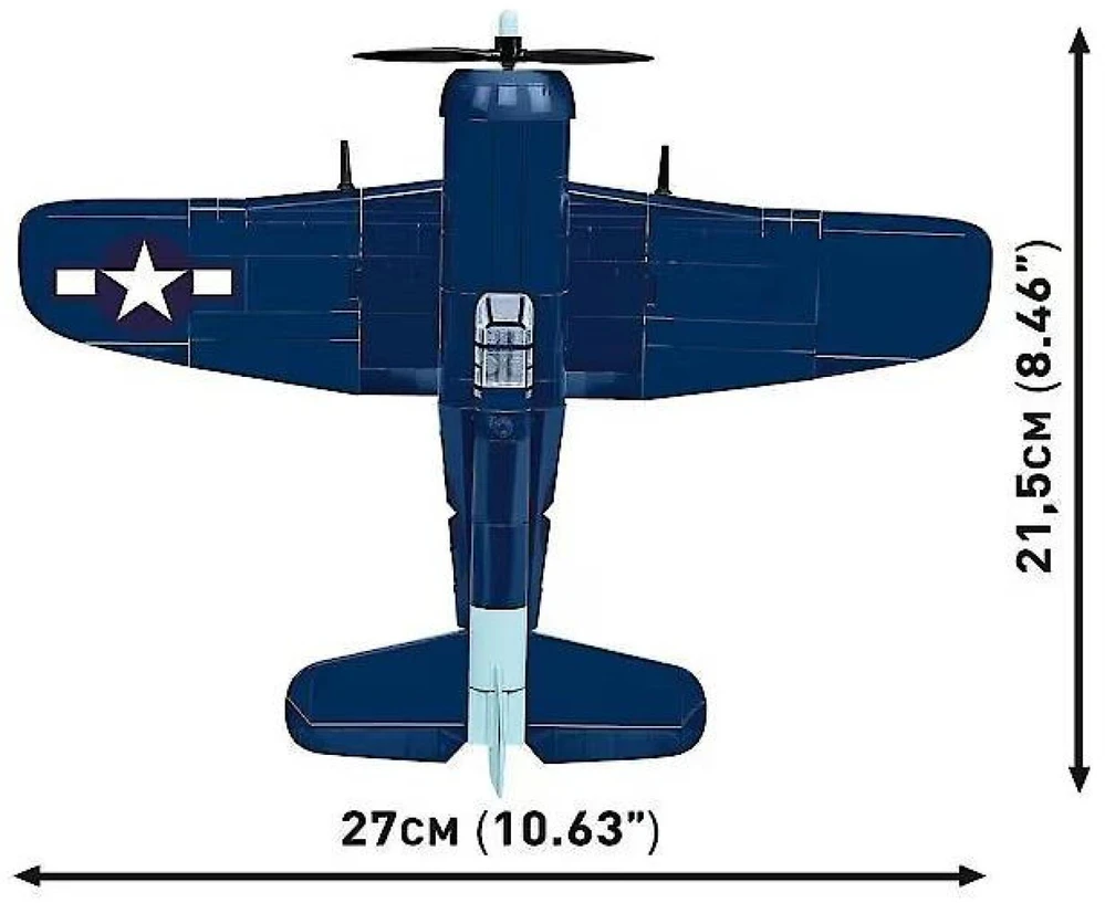 COBI HC WWII Grumman F6F Hellcat 235kl 5883