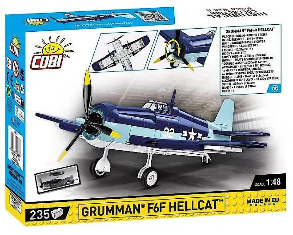 COBI HC WWII Grumman F6F Hellcat 235kl 5883