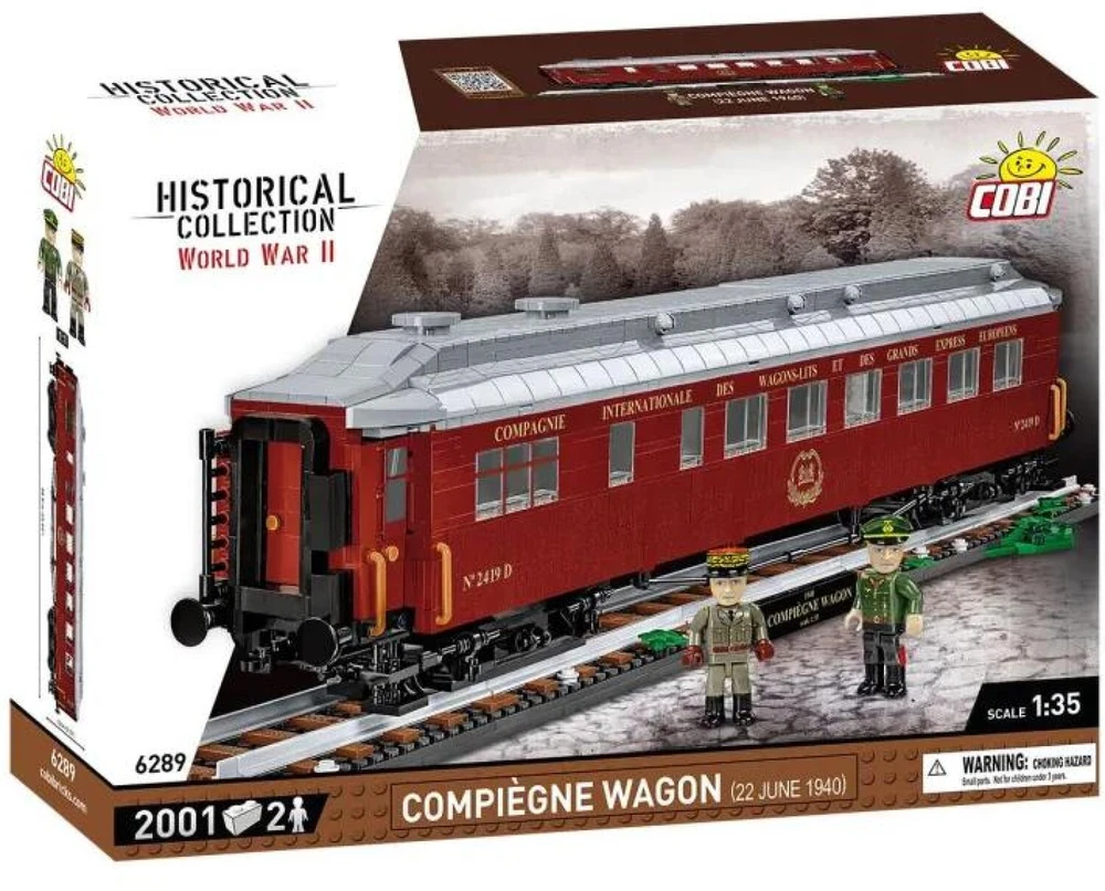 Cobi Historical Collection Compiegne Wagon - 1940