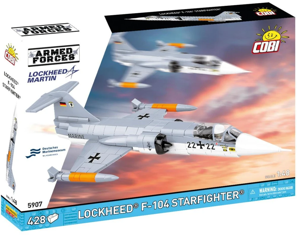 COBI ARMEDIATE FORCES Lockheed F104 Starfight 428 5904