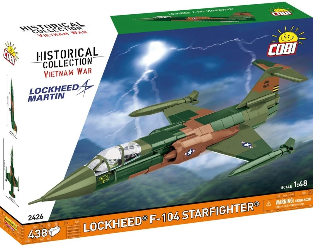 COBI HC VietnamWar LockheedF-104 Starf..430kl 2426