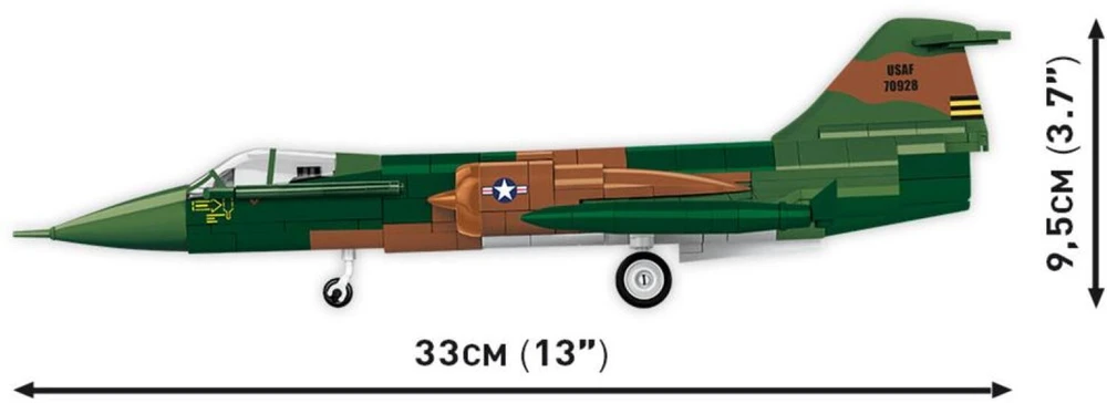 COBI HC VietnamWar LockheedF-104 Starf..430kl 2426