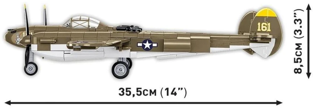 Cobi Klocki „Lockheed P-38H Lightning“ pagalvėlės