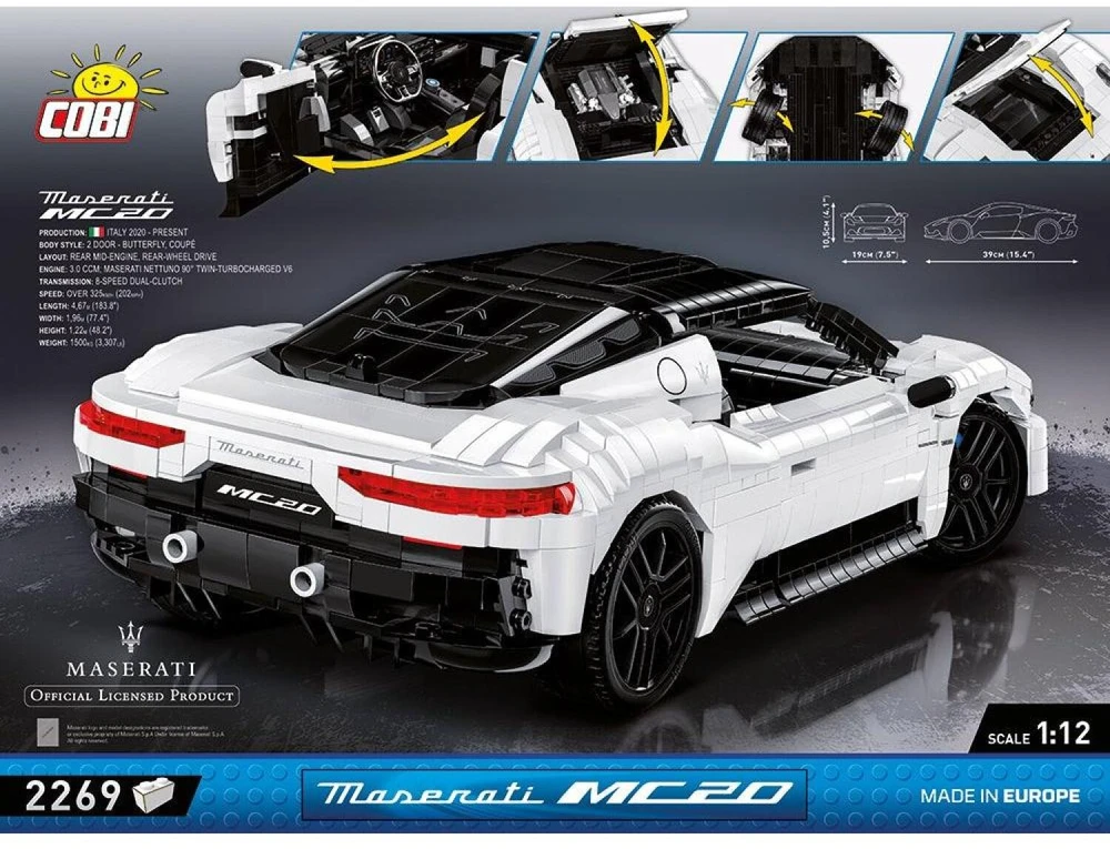 „Cobi Maserati MC20“ (24335)