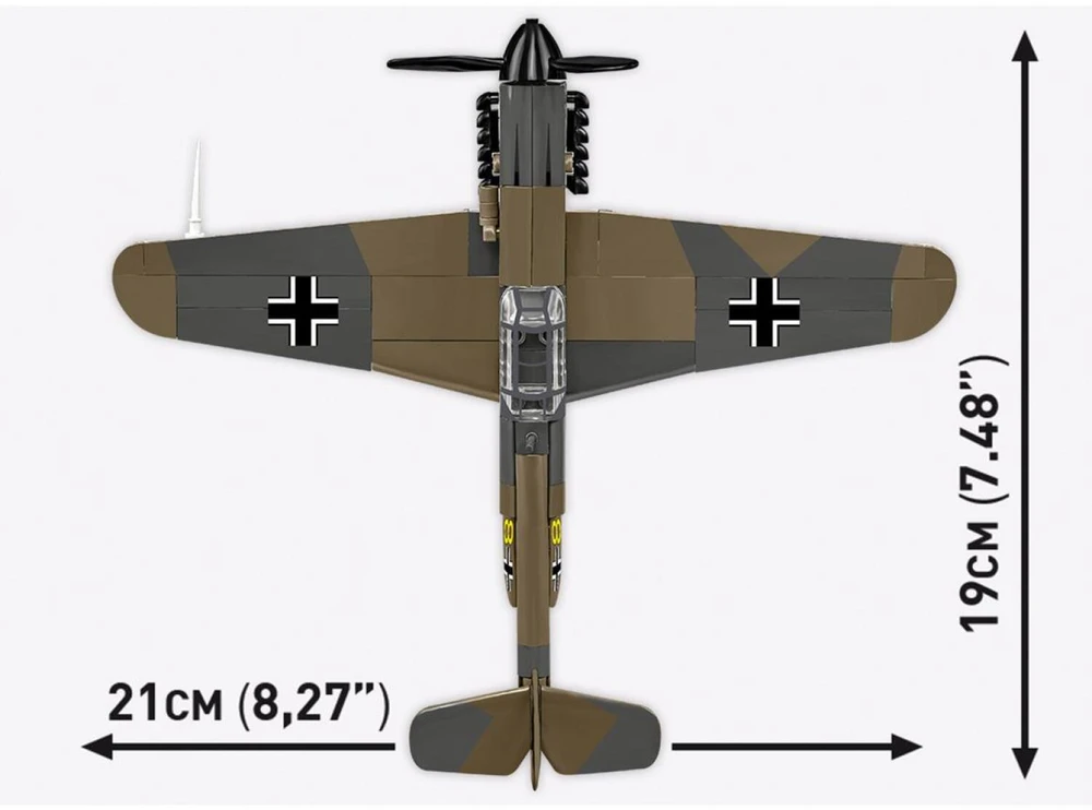 COBI HC WWII Messerschmitt BF-109F 123kl 5873