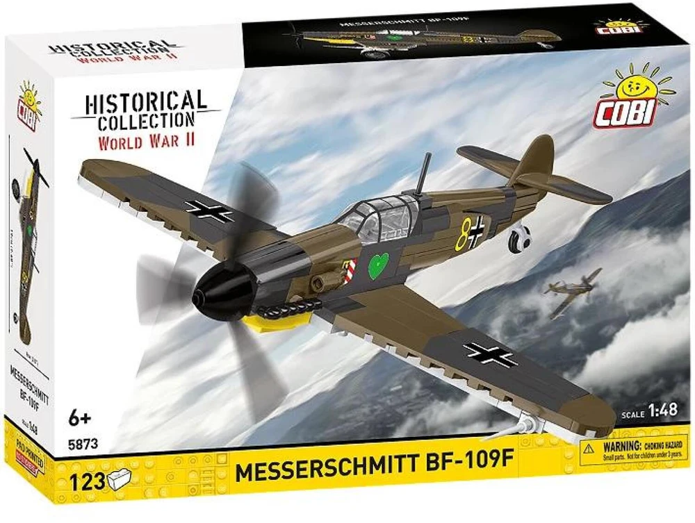 COBI HC WWII Messerschmitt BF-109F 123kl 5873