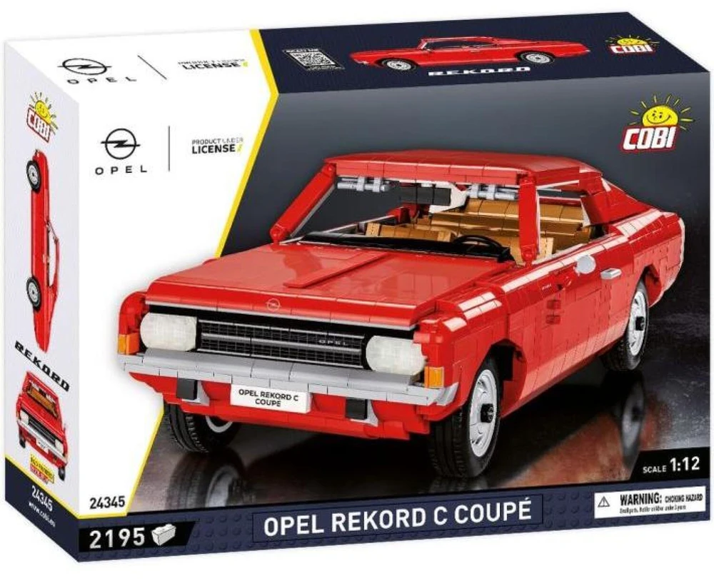 Cobi COBI Opel Rekord C Coupe, statybinis žaislas (mastas 1:12)