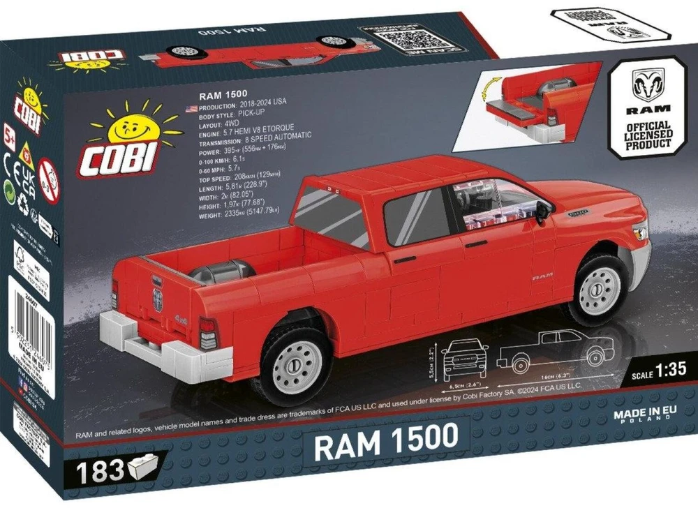 COBI Dodge RAM 1500 183kl 24607