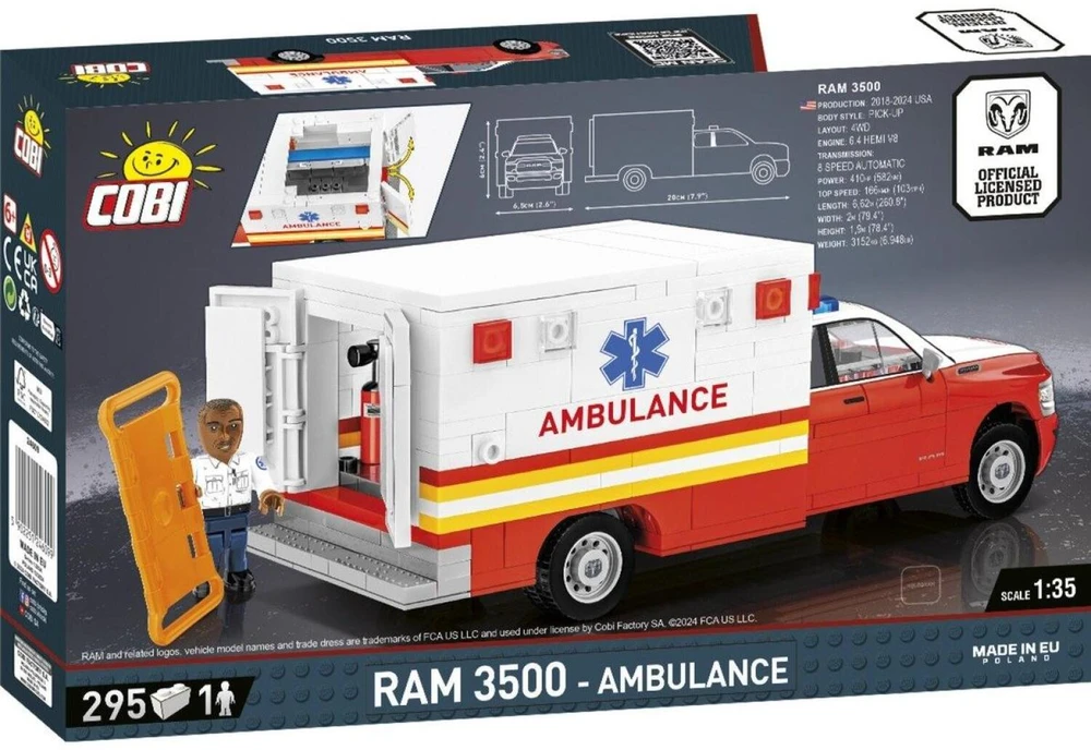 COBI Dodge RAM 3500 Ambulance 295kl 24609